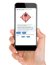 ADR testai mobiliame telefone