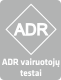 Pavojingų krovinių vežėjų ADR testai